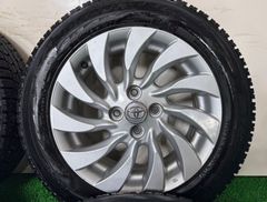 【 管理番号 244-109】バリ溝 アクア 純正 アルミ15インチ 6J+40 PCD100-4H 175/65R15 PIRELLI ICECONTROLトヨタ アクア等