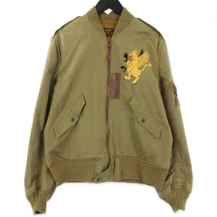美品BUZZ RICKSON’S L-2 フライトジャケット カーキ　M相当 br15742.jpg