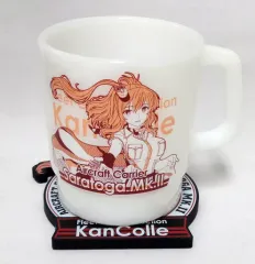 【中古】食器その他(キャラクター) Saratoga Mk.II スタッキングマグカップ＆ラバーコースターセット 「艦隊これくしょん～艦これ～」 ローソン・Loppi・HMV限定のサムネイル