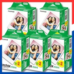 【数量限定】 チェキ用フィルム カードサイズ 20枚入×5セット(100枚) インスタントカメラ (5箱) JP2 mini instax フィルム チェキ 富士フィルム