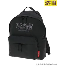 【ムラスポ公式】新品 Manhattan Portage マンハッタンポーテージ バックパック リュック THRASHERコラボレーション Big Apple Backpack MP1210TH