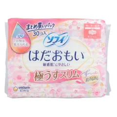 ソフィ はだおもい 極うすスリム 特に多い昼用 羽つき 23cm 30個入のサムネイル