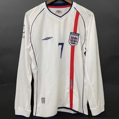 2002W杯 イングランド ホーム #7 ベッカム M - メルカリ