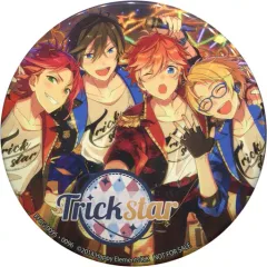 【中古】バッジ・ピンズ ジャケット柄丸型缶バッジ 「CD あんさんぶるスターズ! アルバムシリーズ Trickstar」 アニメイト購入特典 
