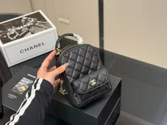 【今日特価】Chanel 24c ミニバックパック ブラック レザー サイズ 13×18cm 送料無料 今の在庫はセール価格！
