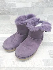 ■ UGG アグ ボア minibailey bow2 ブーツ ショートブーツ サイズ22.0 パープル レディース P  【1404250014265】のサムネイル