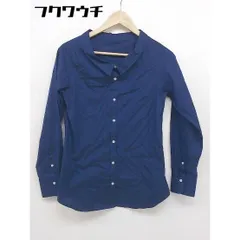 ◇ LIMITLESS LUXURY リミットレスラグジュアリー 長袖 シャツ ブラウス サイズF ブルー系 レディース 【中古】 【1105070001953】