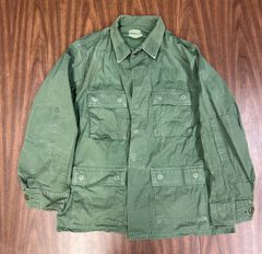 90s j.crew A2サンプリング ミリタリー コットンポプリン 巨人タグ