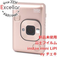 [bn:18] FUJIFILM　ハイブリッドインスタントカメラ instax mini LiPlay チェキ　ブラッシュゴールド