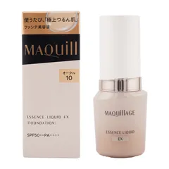 MAQUillAGE 資生堂 マキアージュ エッセンスリキッド EX [オークル10]SPF50+ PA++++ 24ml ファンデーション [ネコポス]