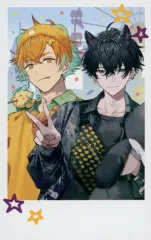 【中古】キャラカード 宇佐美リト＆佐伯イッテツ 「バーチャルYouTuber にじさんじ おでかけOriens ランダムチェキ風カード」