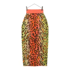 STELLA McCARTNEY (ステラマッカートニー) マルチレオパード タイトニットスカート マルチ レディース 529311 S1898