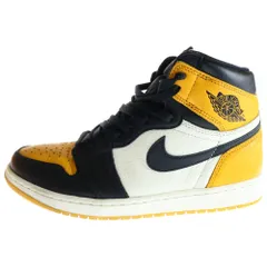 NIKE (ナイキ) AIR JORDAN 1 RETRO HIGH OG TAXI 555088-711 エアジョーダン1 タクシー ハイカットスニーカー イエロー/ブラック US9.5/27.0cm