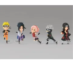 NARUTO -ナルト- フィギュア ワールドコレクタブル 疾風伝 5 ベルセット