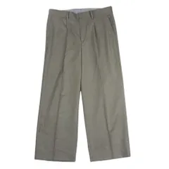 EDIFICE エディフィス 23-030-300-6080 1タック センター プレス スラックス パンツ ベージュ系 M【中古】