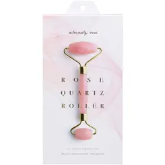 【割引クーポン】【新品】abundy me ローズクォーツローラー  コジット 美容 ローラー ローズクォーツ 天然石 2WAY マッサージ フェイスケア セルフケア あご 頬 フェイスライン 目元 コロコロ 収納袋 かっさ カッサ
