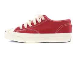コンバース CONVERSE ジャックパーセル JACK PURCELL RET COLORS スニーカー キャンバス 23.5cm 赤のサムネイル