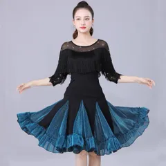 社交ダンス練習着2点セット★スカート&トップス❤️セットアップが魅力的な一着✨ 楽天市場】ツーピース（社交ダンス｜体操・ダンス）：スポーツ