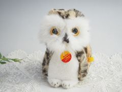 送料無料★シュタイフ★Wittie Owl 12cm オールID完品★フクロウのウィッティ★Steiff