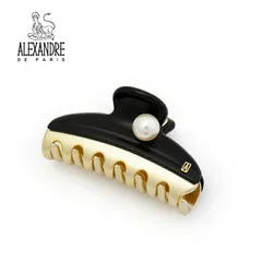 アレクサンドル ドゥ パリ ALEXANDRE DE PARIS ヴァンドーム M クリップ ヘアクリップ ICCM-15571-68 アレクサンドルドゥパリ ヘアクリップ パール 髪留め ブランド ハンドメイド ヘアアクセサリー