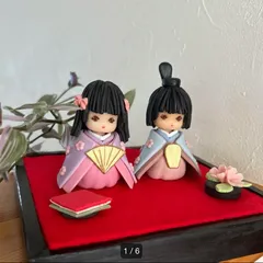 お雛様　ひな人形　ハンドメイのサムネイル