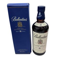 186000　Ballantine's 21年 スコッチウイスキー 箱付き　※20歳未満の者の飲酒は法律により禁止されています。※