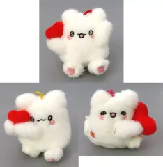 【中古】キーホルダー 全3種セット ハートマスコット 「はなまるおばけ」