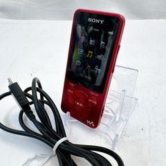 【動作確認済・新品バッテリー搭載】SONY ウォークマン NW-E083 レッド 4GB ノイズキャンセリング対応 USBケーブル付属