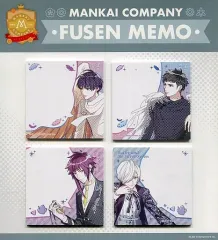 【中古】ノート・メモ帳 冬組(旗揚げ公演＆第二回公演) ふきだし付箋セット 「A3!(エースリー)展 Welcome to MANKAI Exhibition」