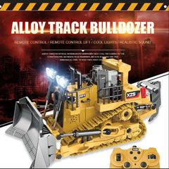 新品】重機運搬トレーラー ラジコン 鉄製！リアルサウンド＆LEDライト