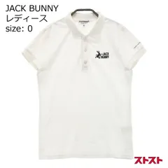 JACK BUNNY ジャックバニー 半袖ポロシャツ ホワイト系 0 [240001899647]#