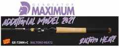 レイドジャパン バスロッド グラディエーターマキシマム GX-72MH+C BALTORO HEAT2