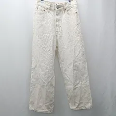 ◇ ⊂ coen コーエン カジュアル デニムパンツ サイズS アイボリー系 レディース E  【1505290006538】