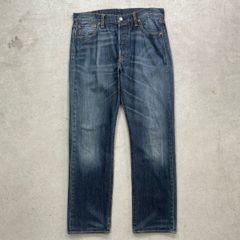 Levi's リーバイス 501 デニムパンツ ストレート 加工デニム メンズW34 