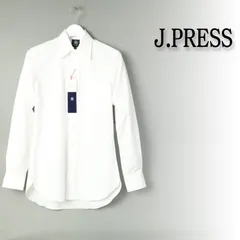 新品 J.PRESS ジェイプレス 定番 ピンオックス ドレスシャツ レギュラー メンズ 形態安定 ビジネス シャツ  サイズ：M(39-84) L(40-85)