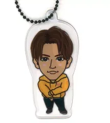 【中古】キーホルダー・マスコット(男性) 片寄涼太(GENERATIONS) クリアチャーム UNITED JOURNEY ツアージャージver. EXILE TRIBE STATION オンラインカプセル