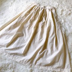【美品】ヒロコビス　HIROKOBIS スカート　ロングスカート　フレア　ホワイト　9号