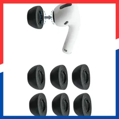 【在庫処分】第2世代 対応 & 交換用 第1 イヤーピース Pro Lサイズ 3ペア AirPods 遮音性/フィット感/脱落防止 Comply(コンプライ) HC44-50202-23