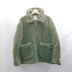 ◇ ⊇ MACOBER マコバ ボア オーバーサイズ感 長袖 ジャケット サイズ表記なし カーキ レディース E  【1504240017686】