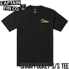 【送料無料】半袖TEE ポケット付き Tシャツ CAPTAIN FIN キャプテンフィン CHAIN POCKET S/S TEE 21A4312400 日本代理店正規品