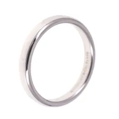 ティファニー TIFFANY&Co. バンドリング サイズ51/JP11 Pt950 レディース S#139256