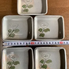 唐津焼　醤油皿　５枚