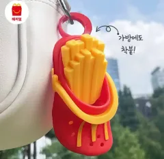 クロックス Crocs キーホルダー　10個セット　海外限定　マクドナルド 韓国マクドナルド 海外限定 クロックス マクドナルド ハッピー