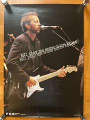 エリック・クラプトン コンサートポスター　62cm x 42cm(フレーム) エリック・クラプトン コンサートポスター 62cm x 42cm(フレーム