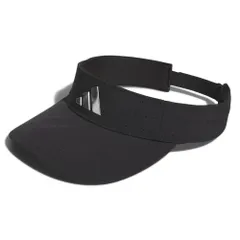 [アディダスゴルフ] ゴルフバイザー メタルロゴ バイザー メンズ ブラック 