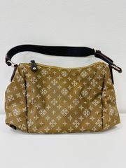 ラシット russet ハンドバッグ ショルダーバッグ 肩がけ 船形 総柄 ベージュ（管理番号462401047601）