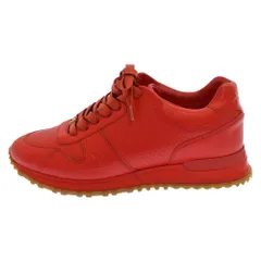 SUPREME (シュプリーム) 17AW ×LOUIS VUITTON RUN AWAY SNEAKER ランアウェイライン レザー ローカットスニーカー レッド FD0137のサムネイル