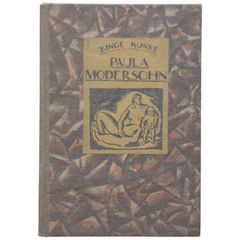 Junge Kunst B CE Uphoff Verlag von Klinkhardt & Biermann 1920 ☆German Art/Paula Modersohn/Biography of an Artist/Art History/Pre-war/Female Painter/Expressionism/Art Book/Leipzig Publishing/Illustrated Book aaB13ynm1