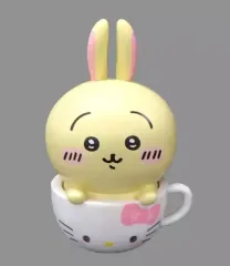 【中古】トレーディングフィギュア うさぎ(カップ) 「ちいかわ×サンリオキャラクターズ シークレットマスコット」