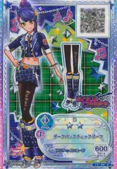 【中古】アイカツDCD F6-94[R]：ダークパンクチェックブーツ